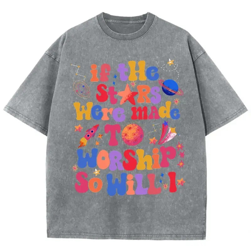 If The Stars Were Made To Worship Unisex T-Shirt Hoodie, Sweatshirt | DripVista.com