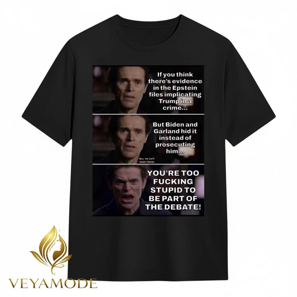 If you think there’s evidence in the Epstein files implicating Trump in a crime tee