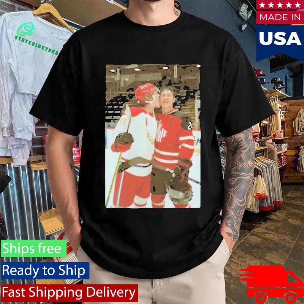 Ilya Rozanov Licks Shane Hollander Face Shirt