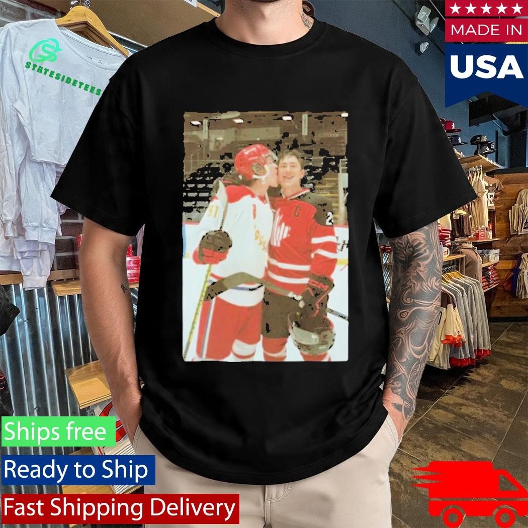 Ilya Rozanov Licks Shane Hollander Face Shirt