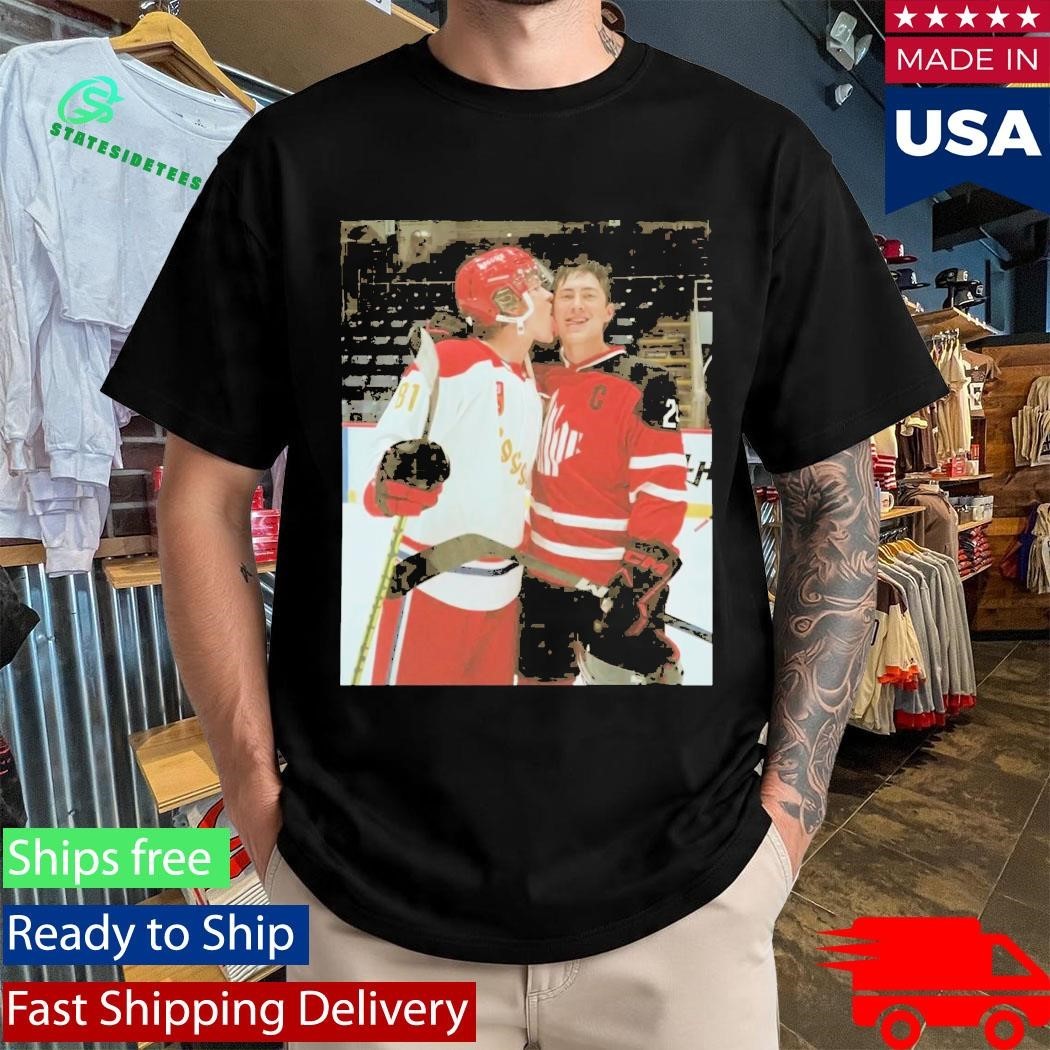 Ilya Rozanov Licks Shane Hollander Shirt