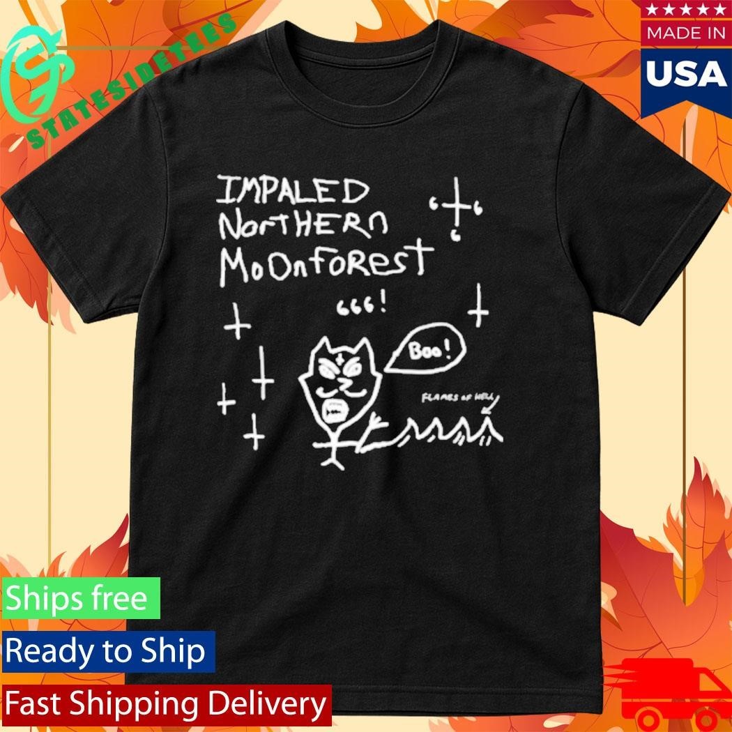 Impaled Northern Moonforest Necro Wizard Shirt
