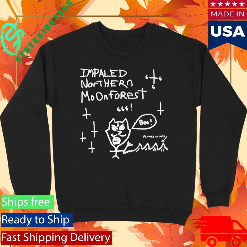 Impaled Northern Moonforest Necro Wizard Shirt