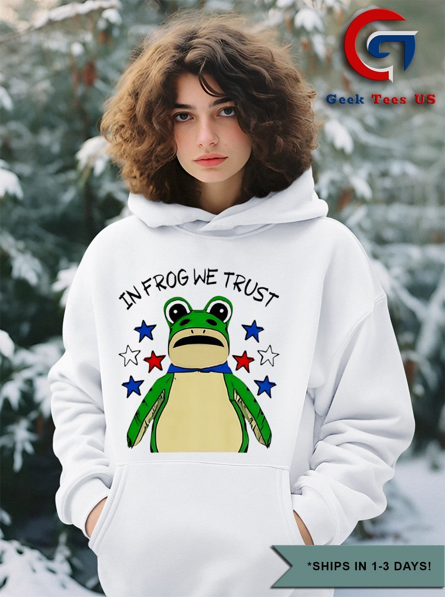 In Frog we trust Portland Frog Protest shirt
