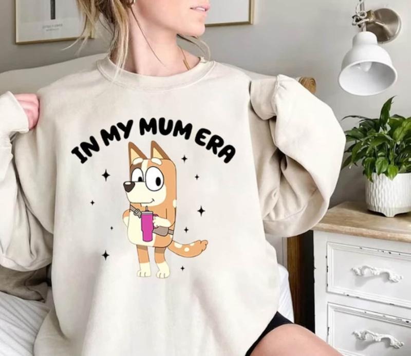 In My Bluey Mom Era Sweatshirt, Bluey Cool Mom Club Shirt, Bluey Mom Shirt, Mom Era Shirt, Bluey Mum Sweatshirt, In My...