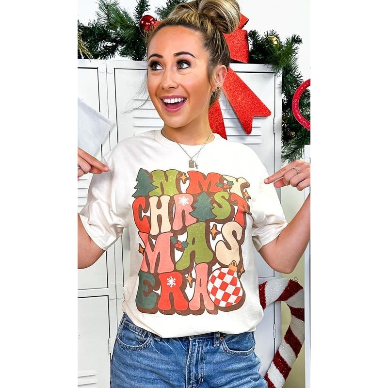 In My Christmas Era Graphic T-Shirt Hoodie, Sweatshirt | DripVista.com