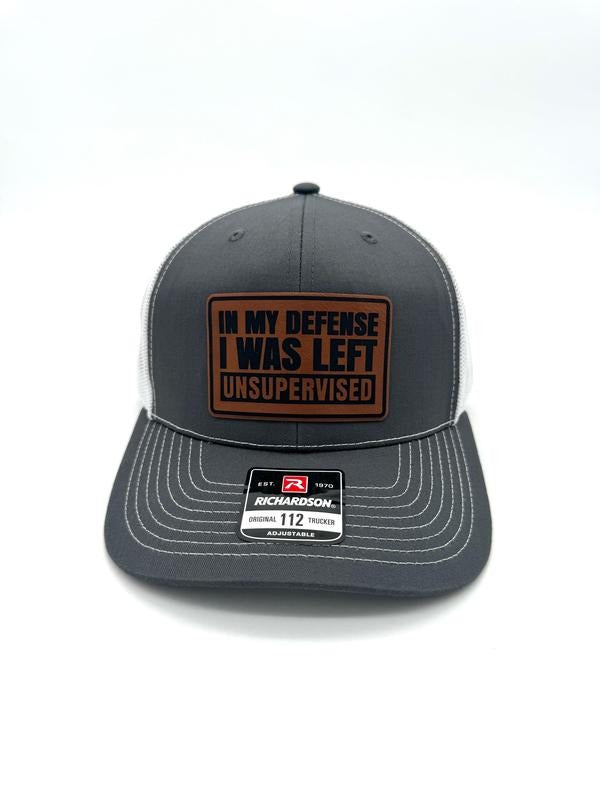 In My Defense I Was Left Unsupervised Hat T-Shirts, Hoodie, Sweatshirt | DripVista.com