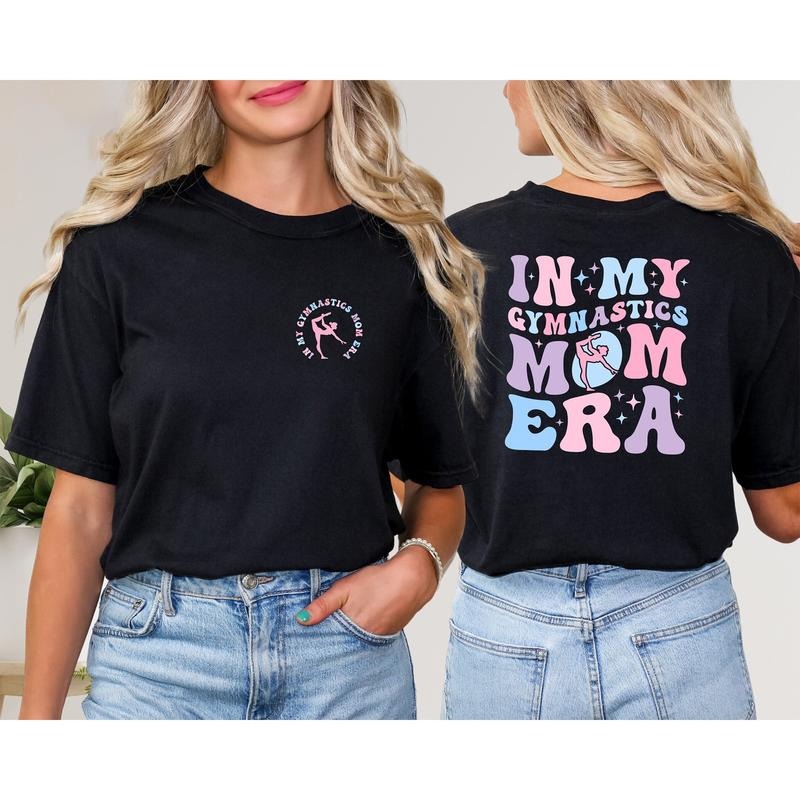 In My Gymnastics Mom Era T-Shirt, Gymnastics Mom Era Tee, Gymnastics Mom T-Shirt, Sports Mom Tee, Funny Mom Gift,...