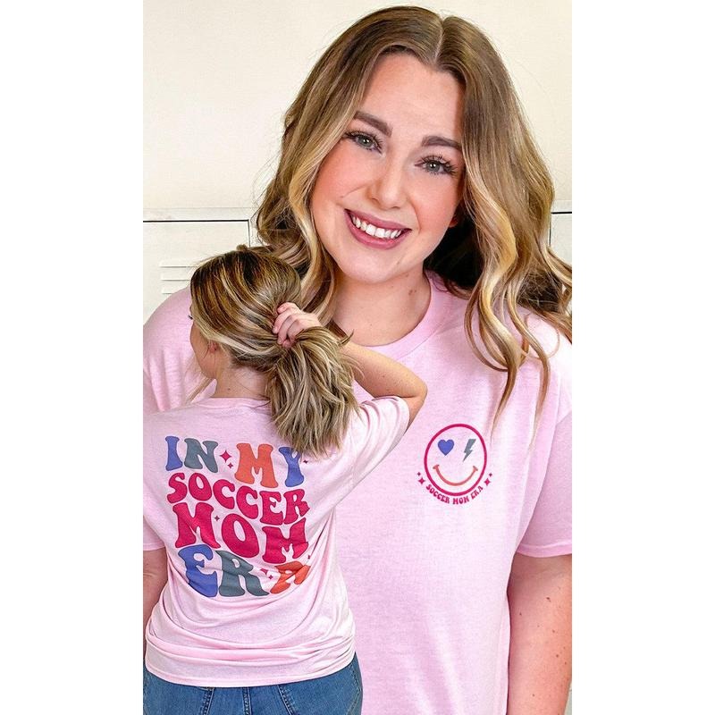 In My Soccer Mom Era Graphic T-Shirt Hoodie, Sweatshirt | DripVista.com