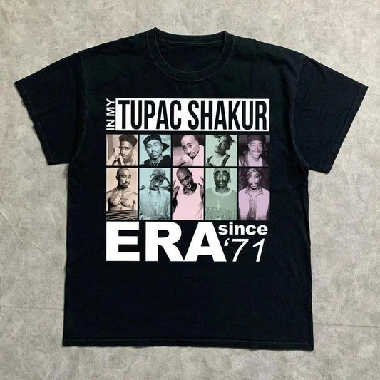 In My Tupac Era Shirt, Vintage TuPac Graphic Tee, 2Pac Shirt, 90s Merch, Rapper Shirt, Hip Hop 90s Legends Shirt, Rapper Merch