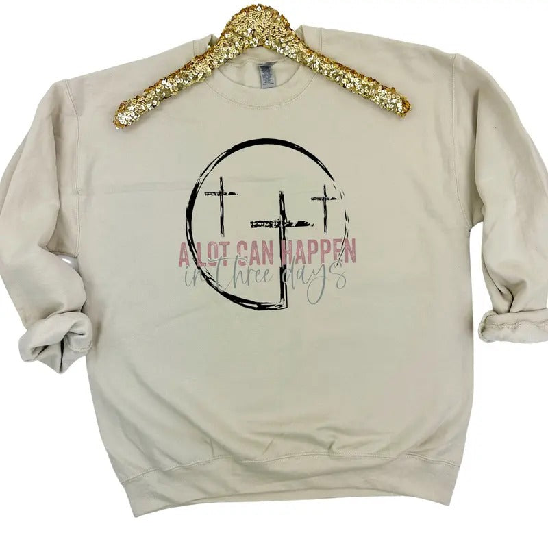 In Three Days Gildan Sweatshirt T-Shirts, Hoodie | DripVista.com