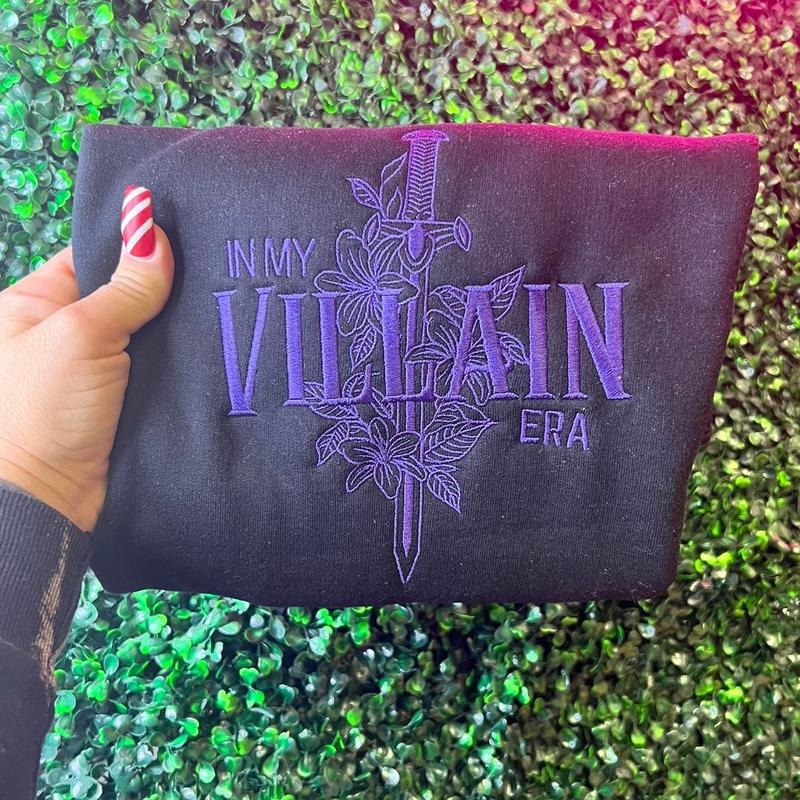 In my villain era crew  sweater T-Shirts, Hoodie, Sweatshirt | DripVista.com