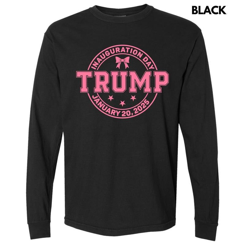Inauguration Day Long Sleeve Comfort Colors T-Shirt 'NLB' Hoodie, Sweatshirt | DripVista.com