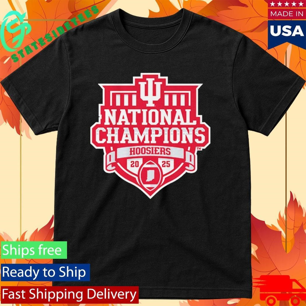 Indiana Football 2025 CFP National Champions Logo Shirt