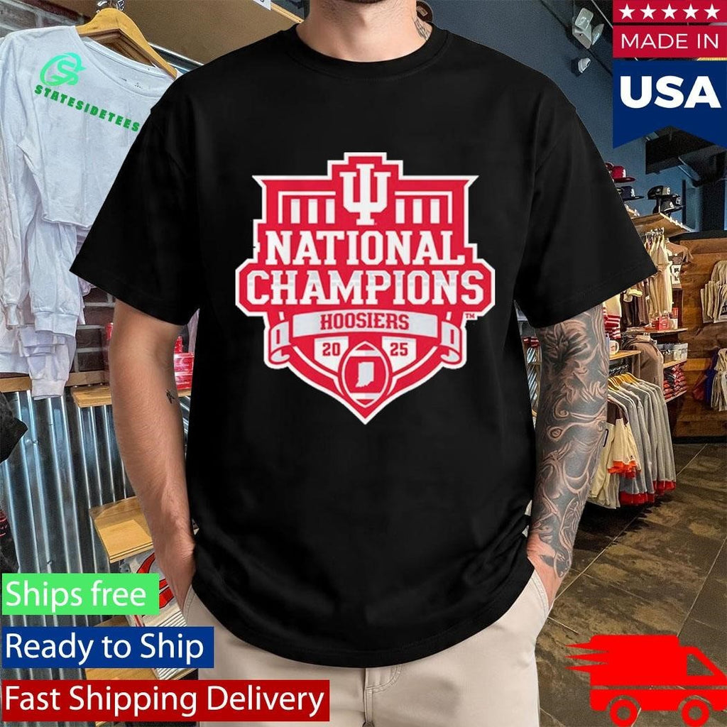 Indiana Football 2025 CFP National Champions Logo Shirt