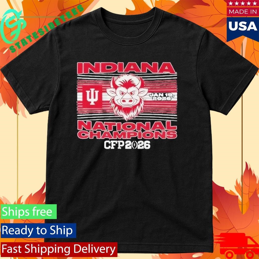 Indiana University Hoosiers National Champions Cfp January 19 2026 Shirt