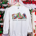 Inside Out 2 Characters Merry Christmas Matching Sweatshirt, Anxiety Ennui Joy Fear Xmas Tee, Very Merry Christmas Gift, Inside out Christmas Shirt, Xmas Matching Family Shirt, Christmas Lights Sweatshirt