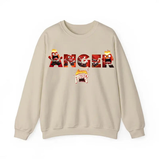 Inside Out 2 Movie Shirt, inside out shirt, inside out feelings, Inside out feeling shirt, Anger Shirt, Emotional support shirt, Feelings shirt, Inside Out 2shirt, Anger Emotions Shirt