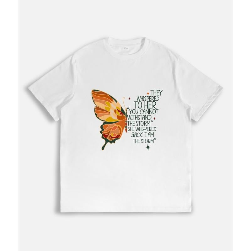 Inspiring Gunpla brand Empowering Lightsaber brand - Shirt: Butterfly with Motivational Quote style 02