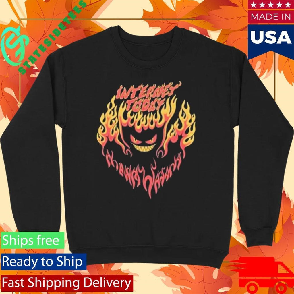 Internet Today Devil Boy Red Shirt