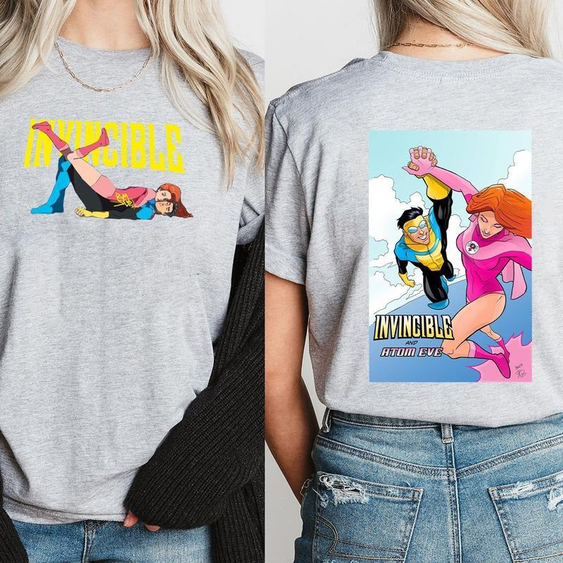 Invincible Mark Shirt, Unisex Shirt, Graphic Hoodie, Supe Costume, Comic Book Fan Gift For Her Him