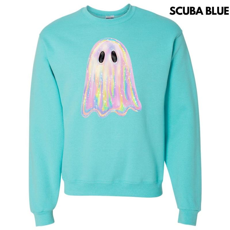 Iridescent Shimmer Ghost Sweatshirt 'NLB' T-Shirts, Hoodie | DripVista.com
