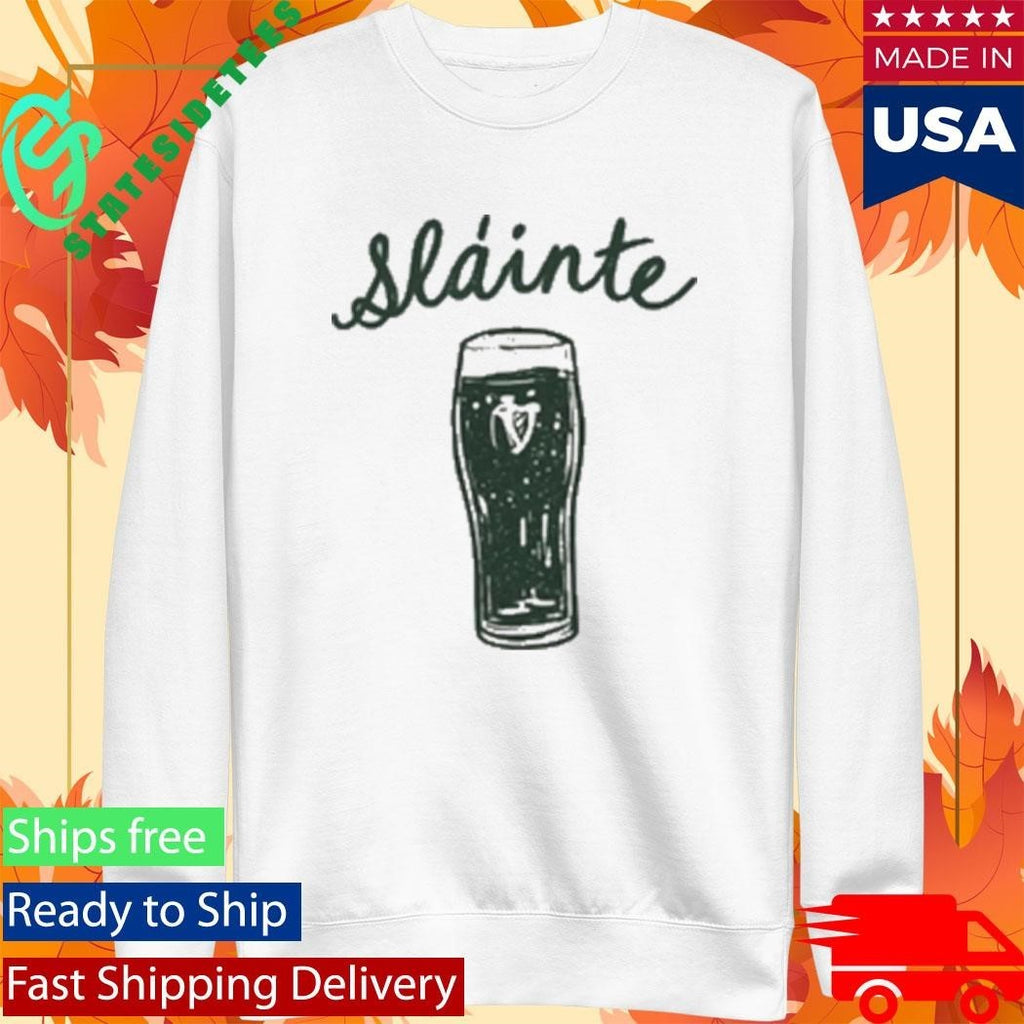 Irish St Patricks Day Slainte Shirt