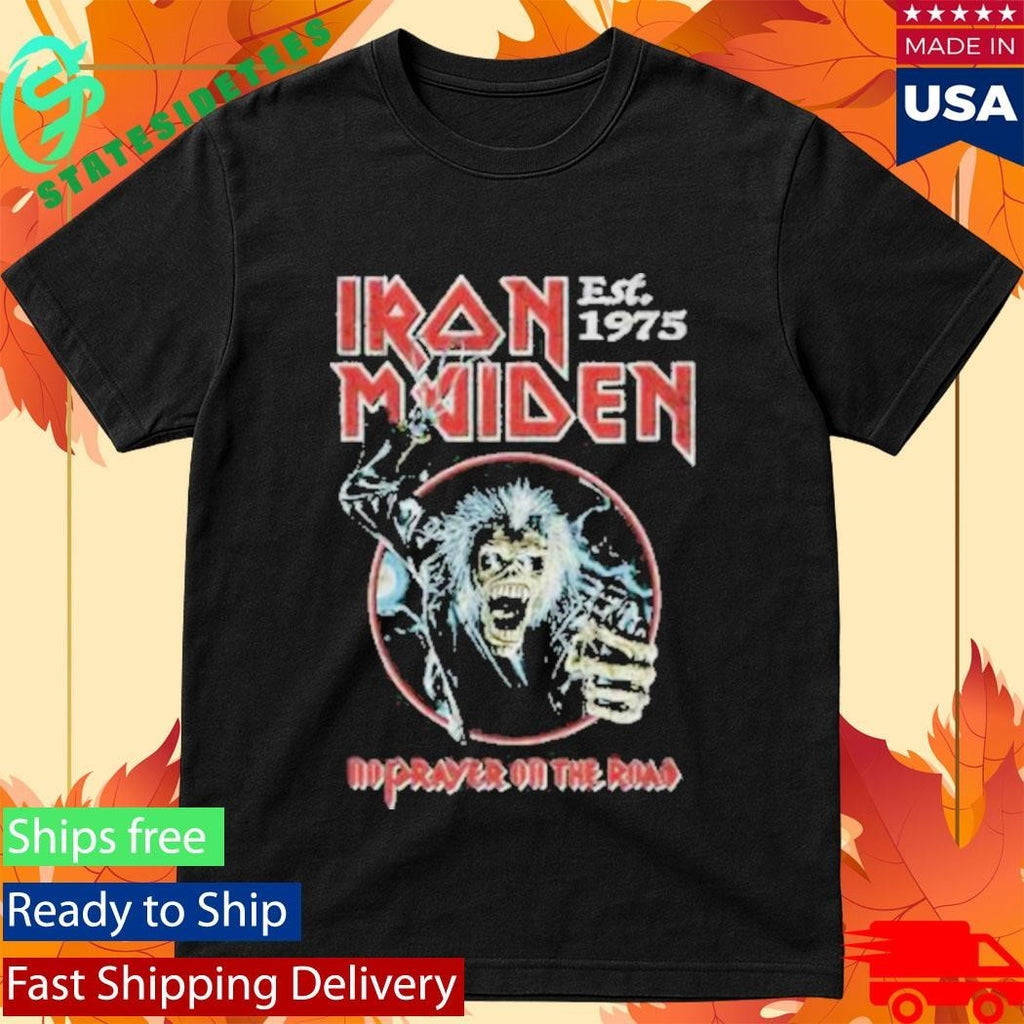 Iron Maiden Im50 No Prayer For The Road Shirt