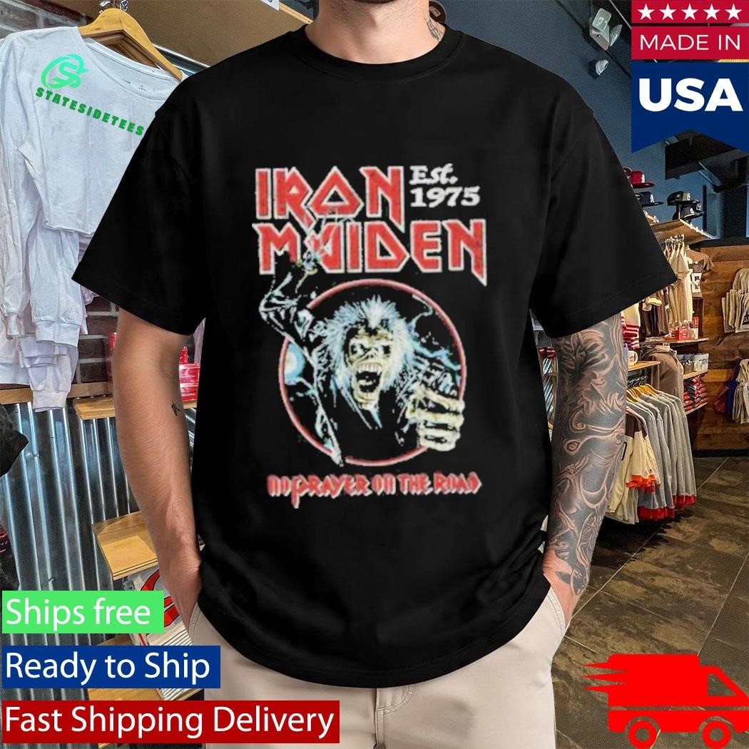 Iron Maiden Im50 No Prayer For The Road Shirt