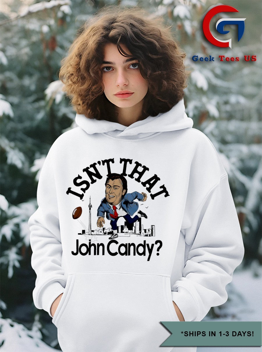 Isn’t that John Candy football skyline city caricature shirt
