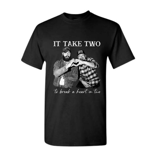 It Takes Two Shirt, Posty And Morgan Had Some Help T-shirt, Post Wallen Tshirt, Morgan Malone Tee, MW And Malone Shirt, I Had Some Help T-shirt