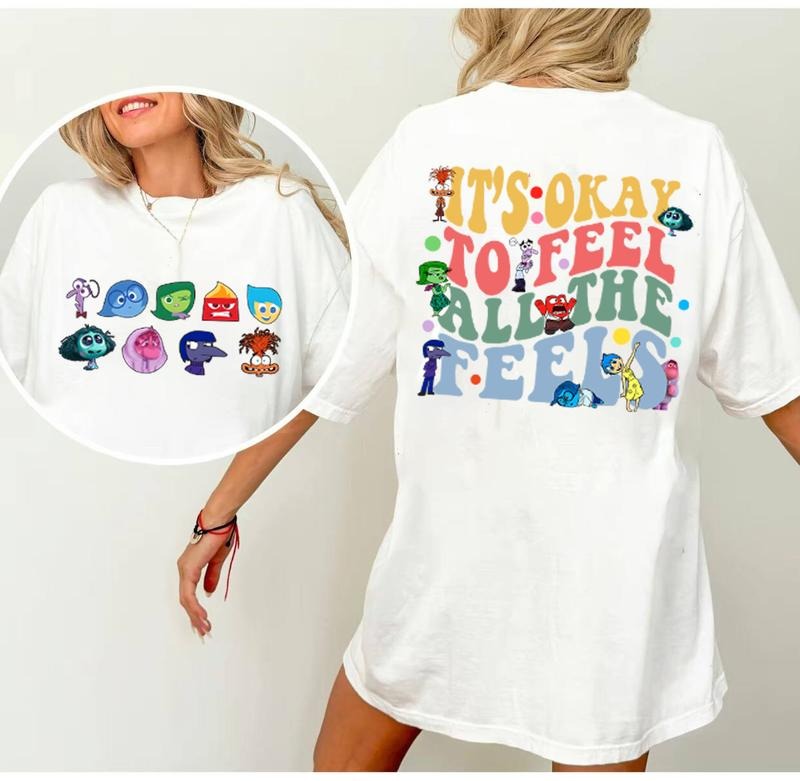 It's Okay To Feel All The Feels Shirt, Mental Health T-Shirt, Inclusion Sweatshirt, Speech Therapy Shirt, BCBA Shirt,...