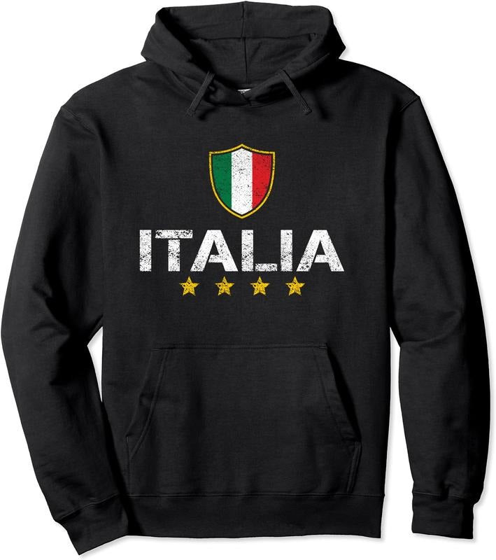 Italia Italian Pride Hoodie | Unisex Hooded Sweatshirt | FAST SHIPPING T-Shirts | DripVista.com