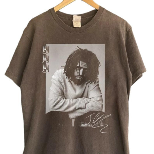 J Cole Retro Graphic Shirt, J Cole Tour Shirt, Clothing J Cole Shirt Gift for Men Women Unisex T-shirt
