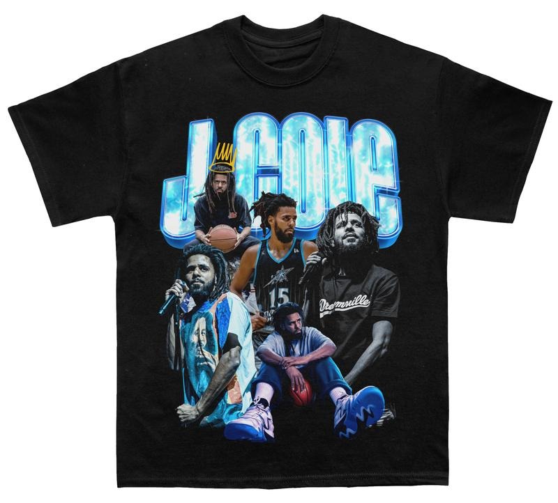 J Cole T-Shirt - Streetwear, Fans Gift For Men And Women T-Shirt Hoodie, Sweatshirt | DripVista.com