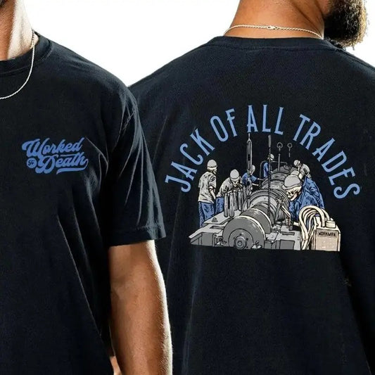 JACK OF ALL TRADES t-shirt, Gift for Dad, Gift for Mom, Gift for him, gift for her, birthday gift, Gift for friends, Y2k shirt, trendy design shirt,  viral shirt, graphic shirt