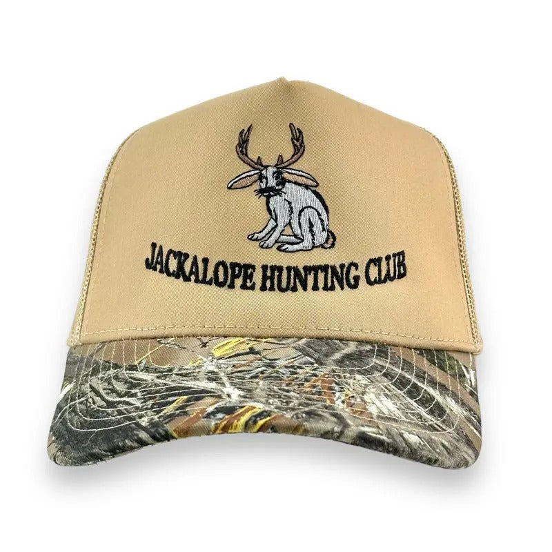 JACKALOPE HUNTING CLUB HAT Custom Embroidered T-Shirts, Hoodie, Sweatshirt | DripVista.com