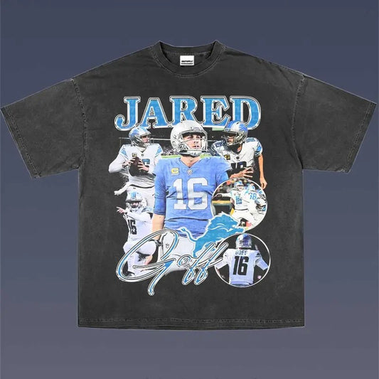 JARED GOFF 1.1 Tee - Soft and Comfortable Shirt - Unisex - Graphic T-Shirt