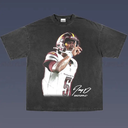 JAYDEN DANIELS 1.2 Tee - Soft and Comfortable Shirt - Unisex - Graphic T-Shirt