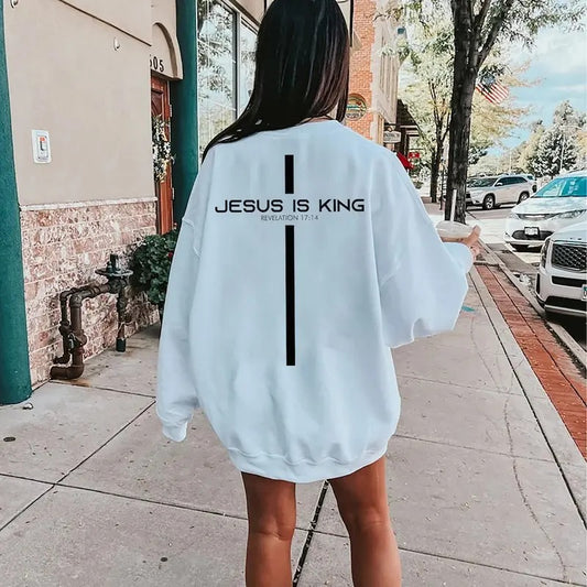 JESUS IS KING Hoodie | Jesus is King Sweatshirt | Trendy Christian Apparel | Christian Gift | Unisex  T-shirt, sweater and Hoodie