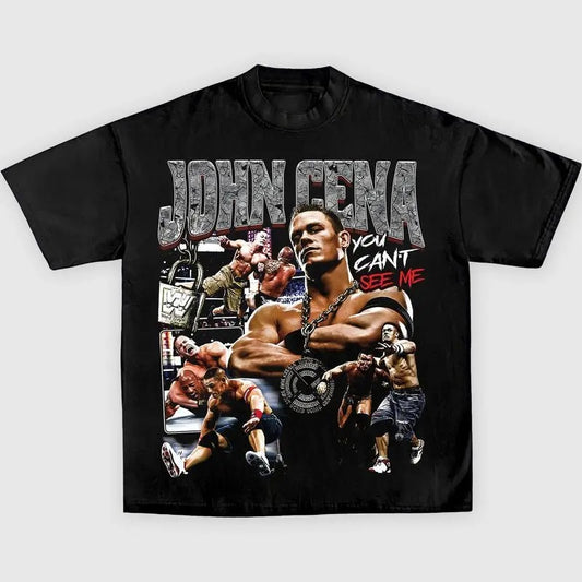 JOHN CENA TEE, WWE Tee, Wrestling Tee, Sports Shirt, Workout T-shirt, Gift for Him Gift For Her Hoodie Sweatshirt Streetwear Crewneck Clothing