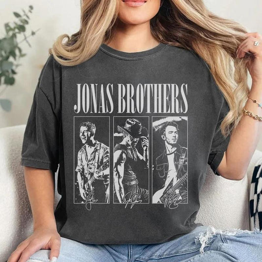 JONAS BROTHER Vintage Shirt, Joe Jonas Homage Tshirt, Joe Jonas Retro 90s Sweater, Joe Jonas Fan Tees, Jonas Brother Merch Hight Quality