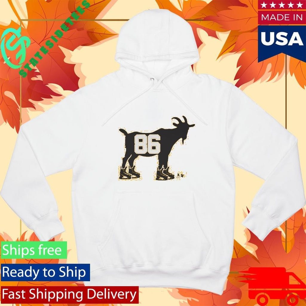 Jack Hughes GOAT 86 New Jersey Hockey Shirt