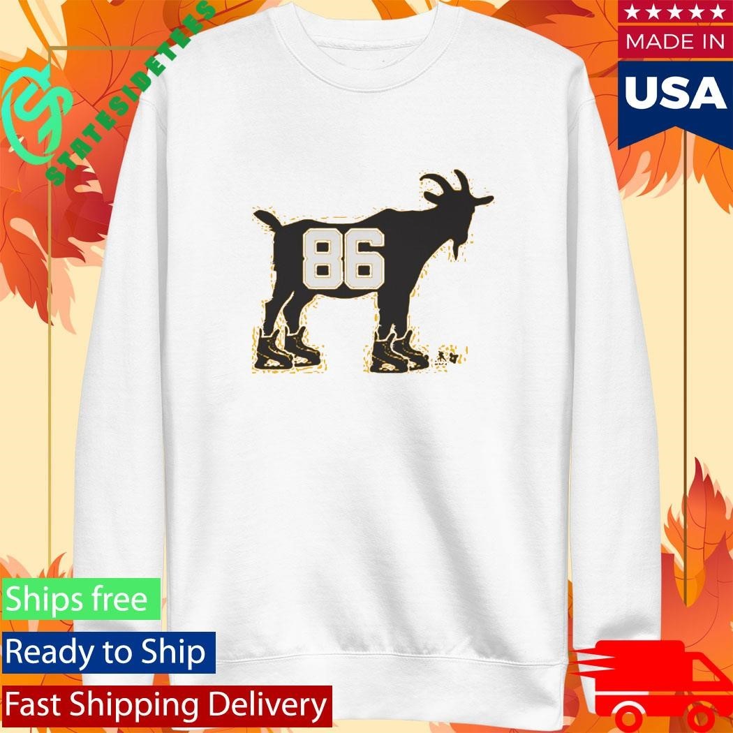 Jack Hughes GOAT 86 New Jersey Hockey Shirt