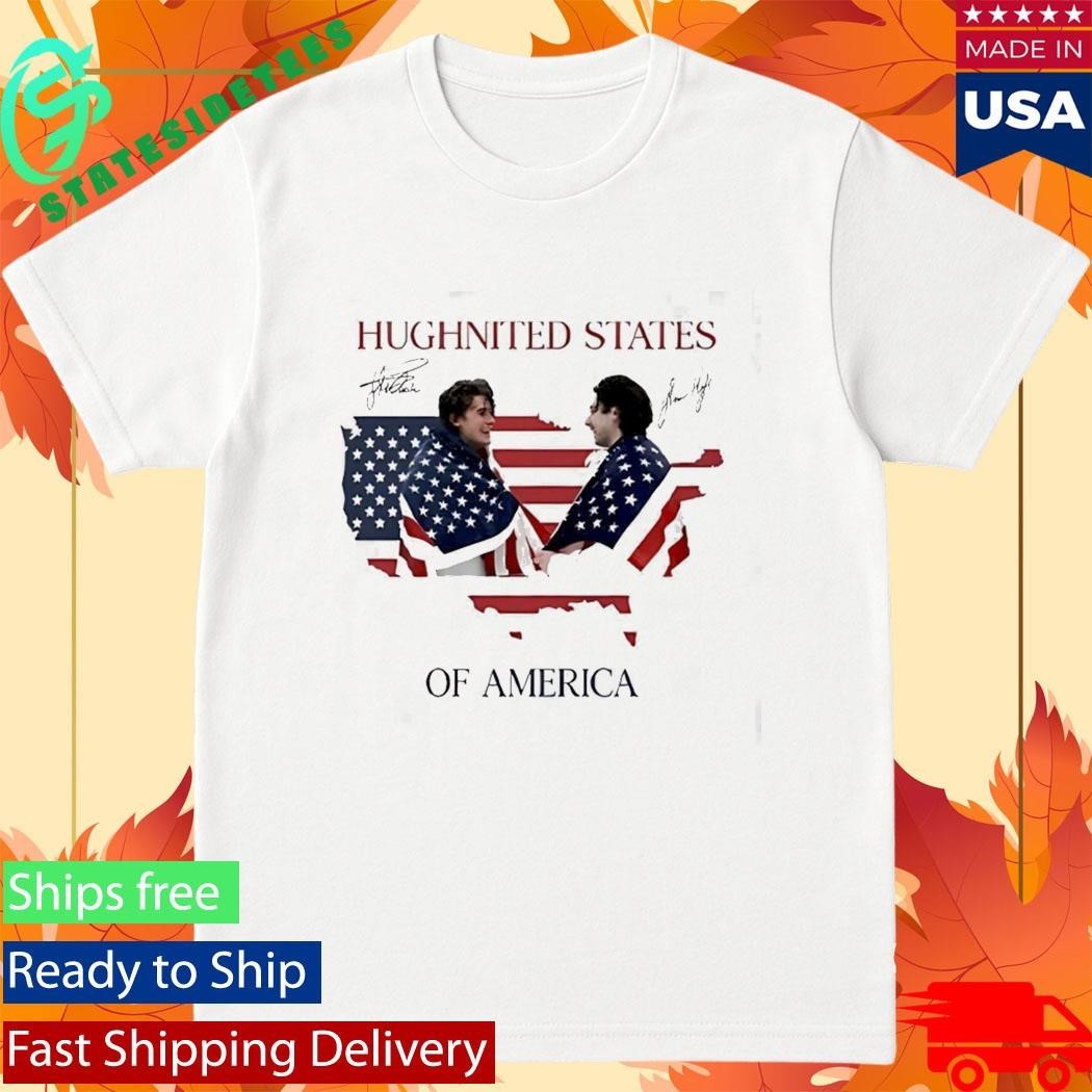 Jack Hughes Hughnited States Of America Shirt