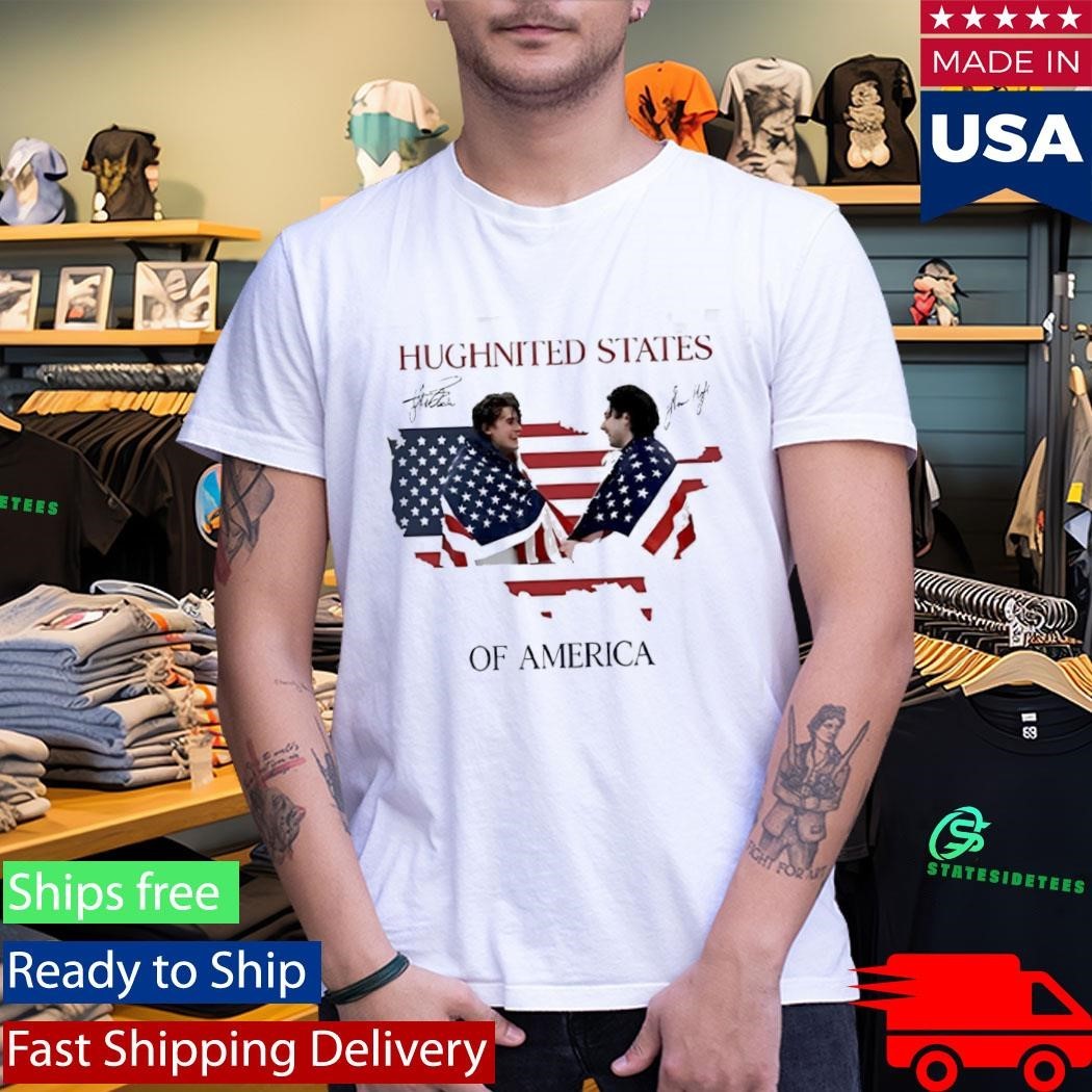 Jack Hughes Hughnited States Of America Shirt