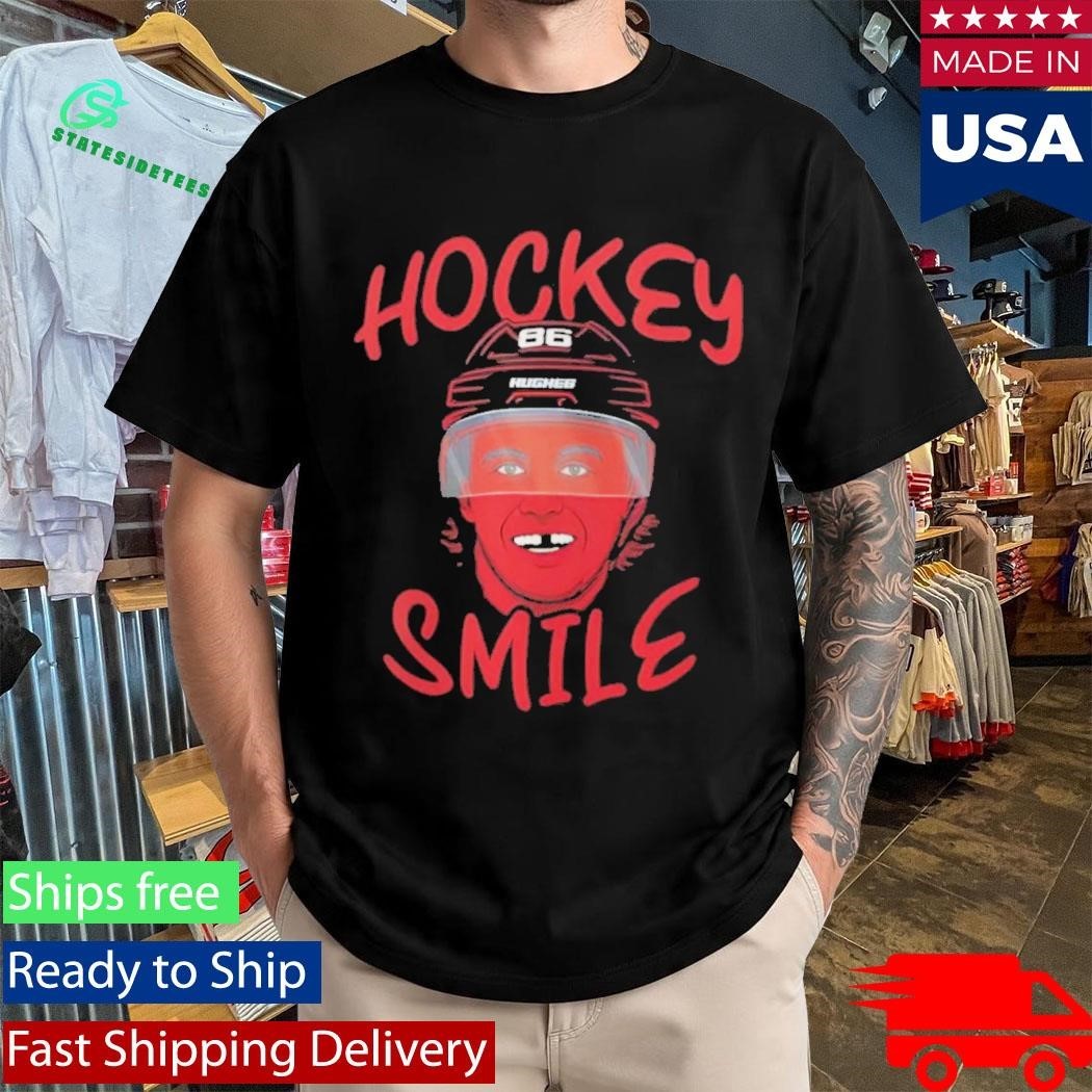 Jack Hughes Team USA Hockey Smile Shirt