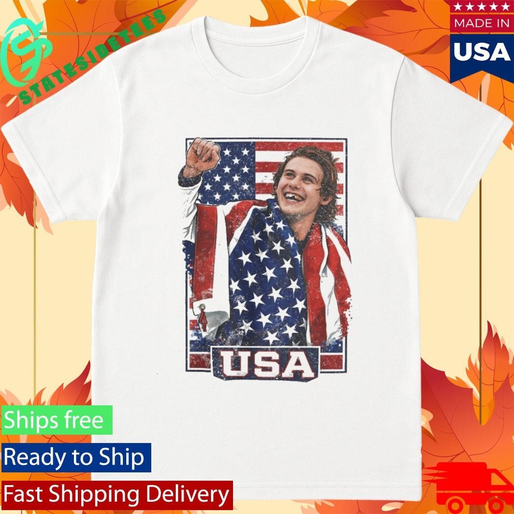 Jack Hughes Team Usa Shirt