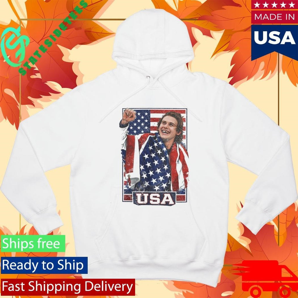 Jack Hughes Team Usa Shirt