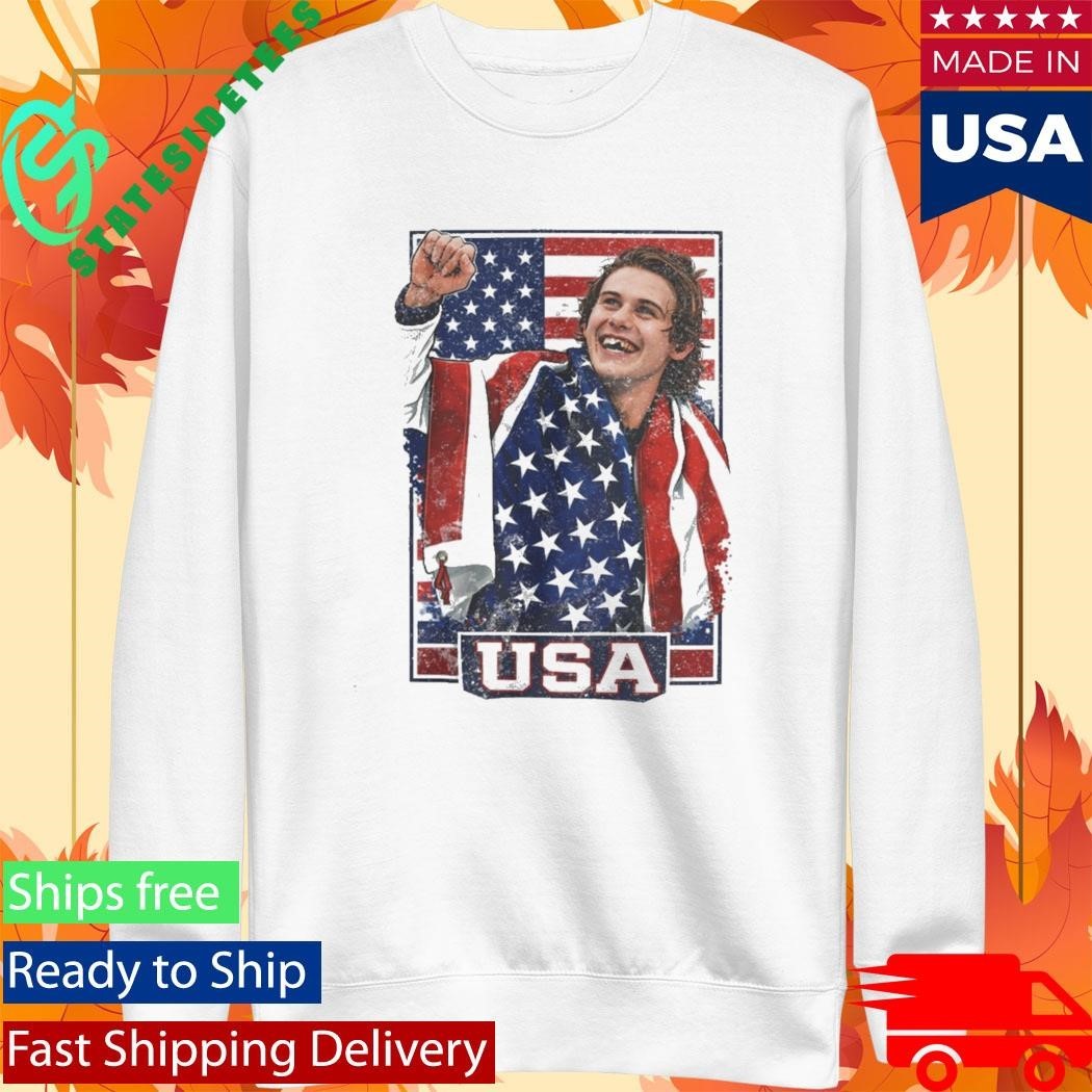 Jack Hughes Team Usa Shirt